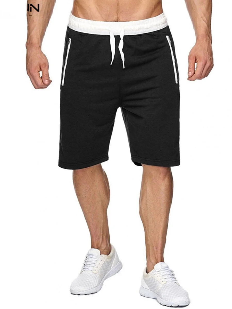 men's five-point pants sports pants