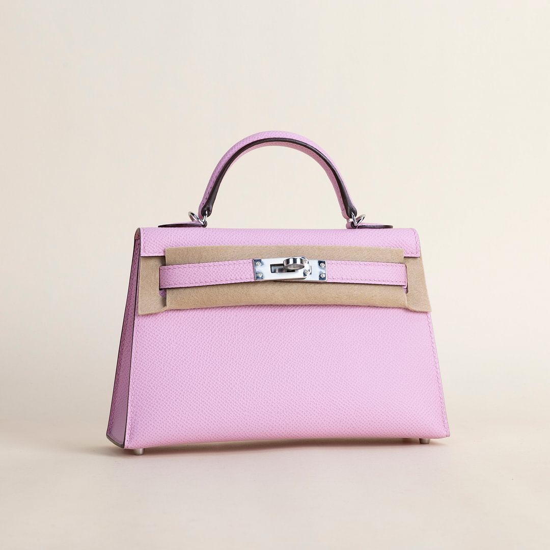 Mini Kelly II Epsom X9 Mauve syivestre PHW