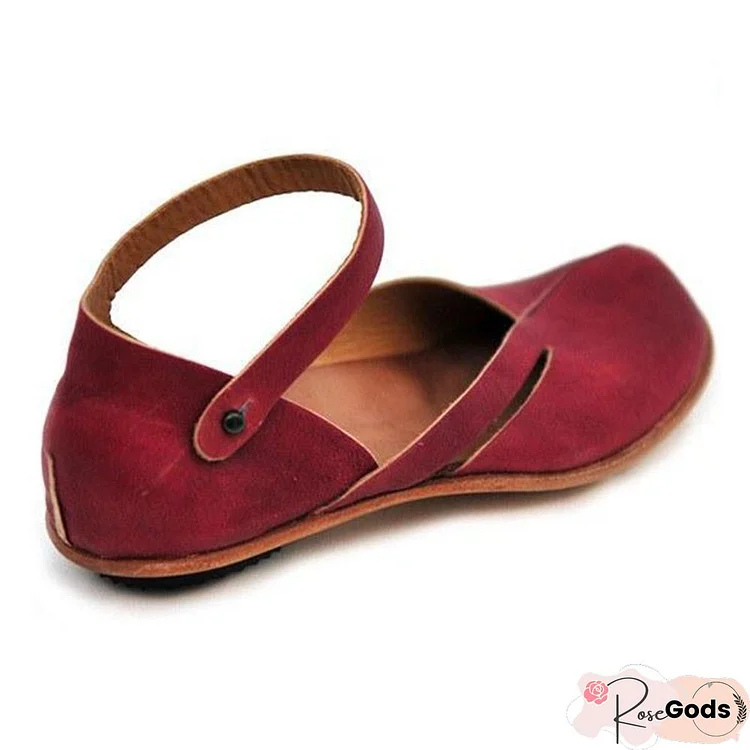 Large Size Summer Women Casual Leather Sandals