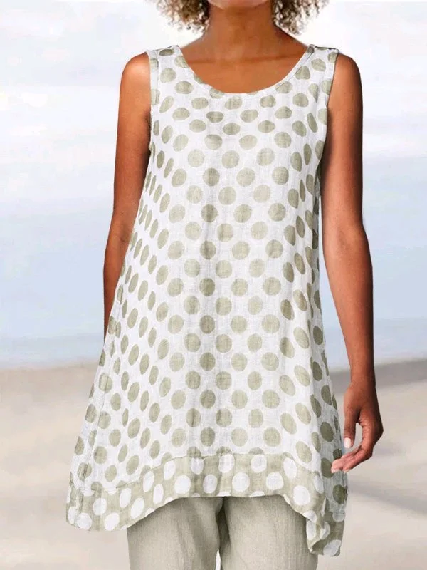 Geometric Regular Fit Crew Neck Short Sleeve Tops