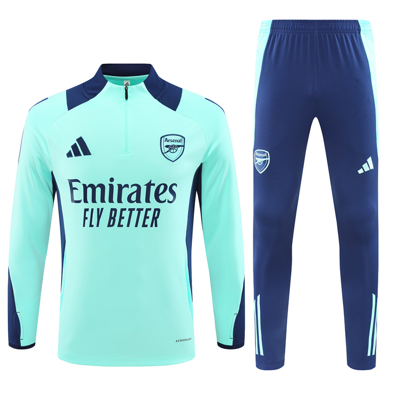 Arsenal 24-25 Long Sleeve Training Set - Lake Blue