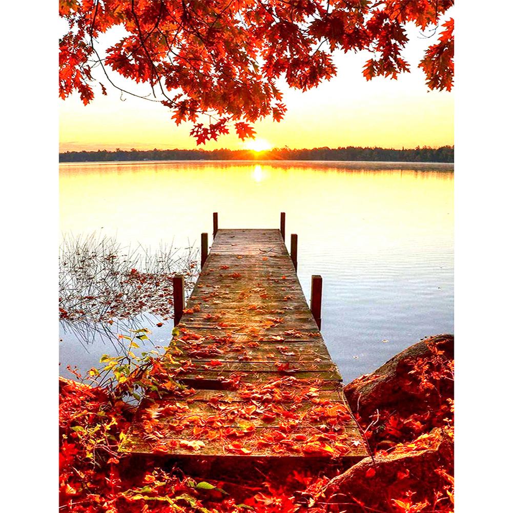 

40x50cm Square Drill Diamond Painting-Trestle View, 501 Original