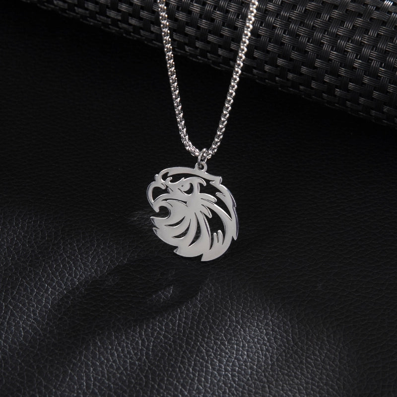 Basic Minimalist Classic Style Eagle Eagle 201 Stainless Steel Unisex Pendant Necklace