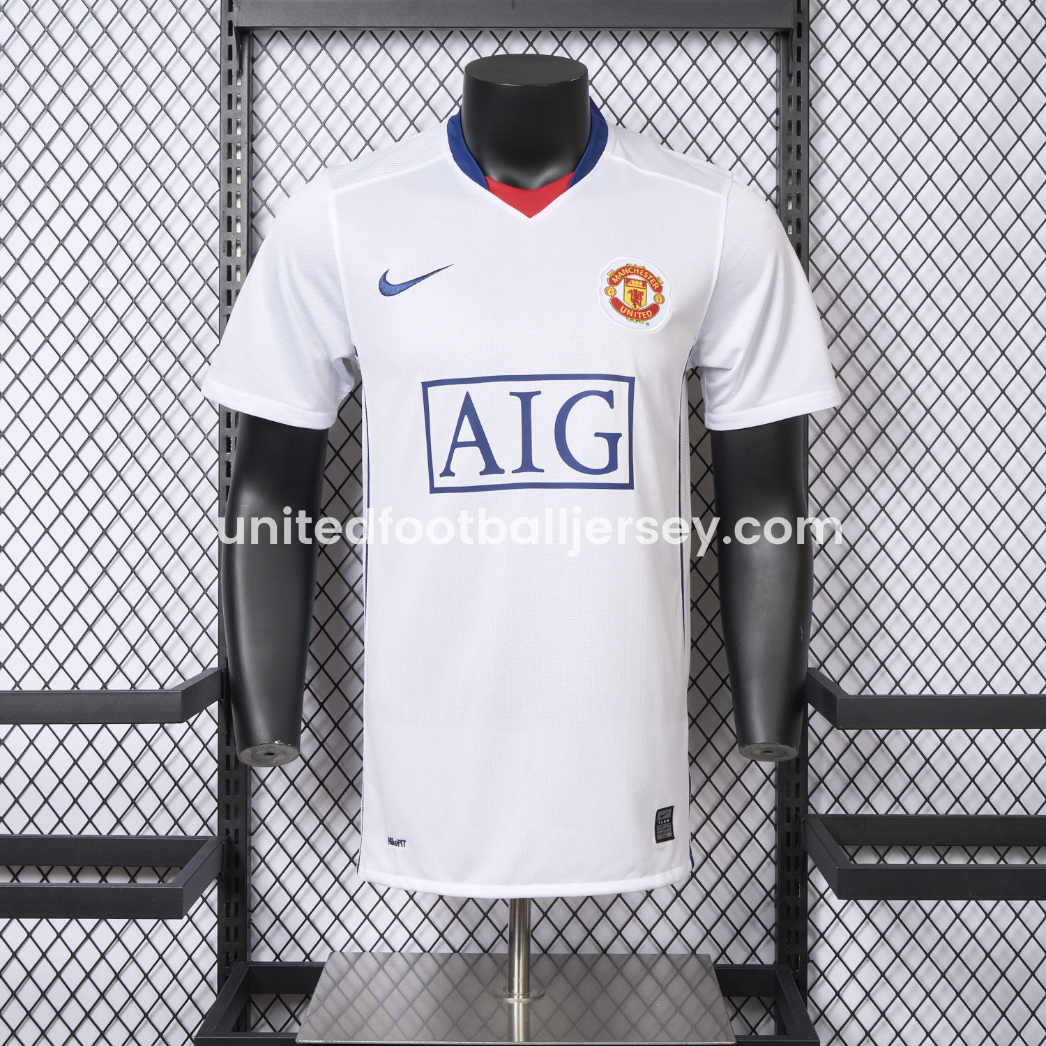 Manchester United Retro 2008-09 HomeJersey - Player Version