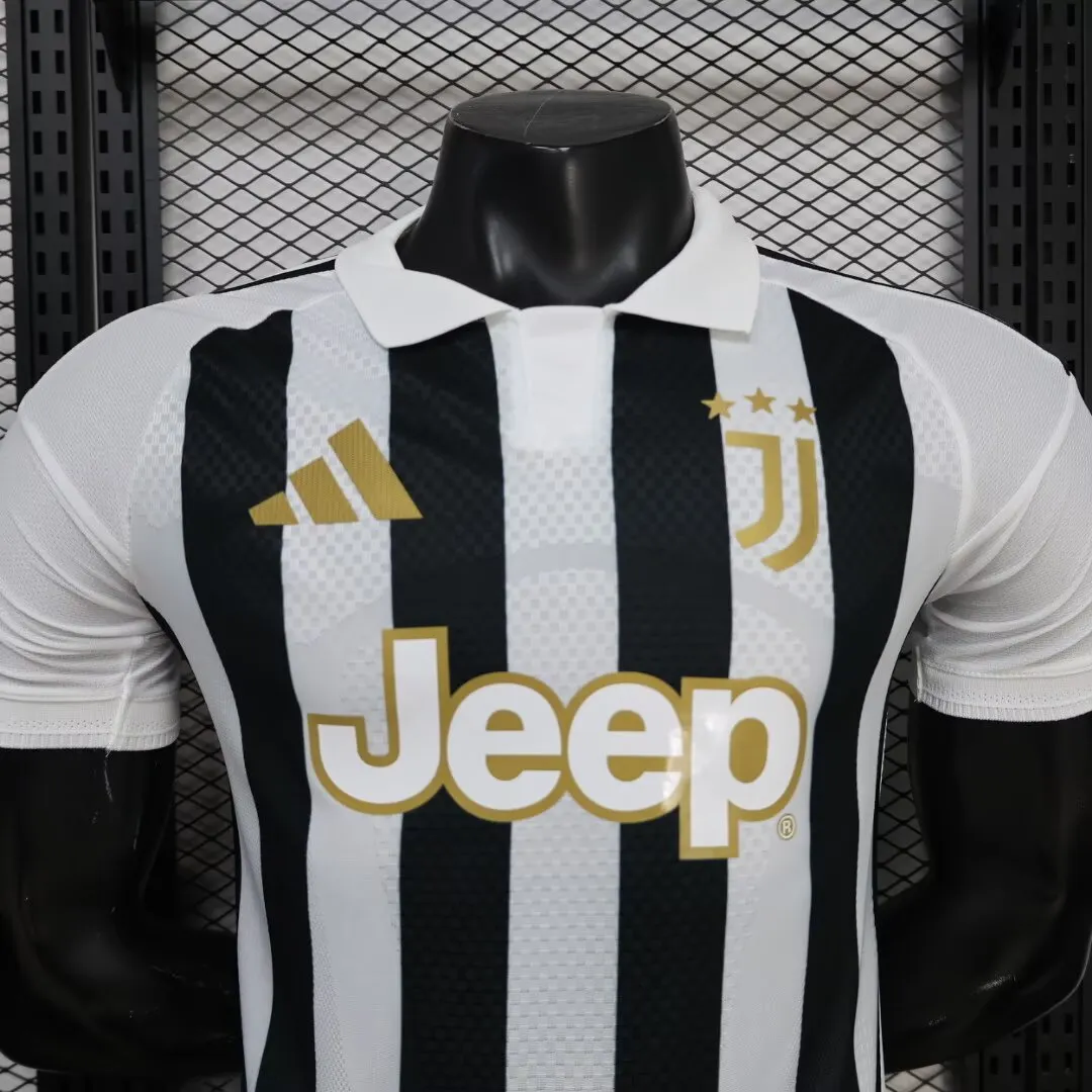 26/27 Juventus Home Player Version Men's Football T-Shirt 1:1 Thai Quality
