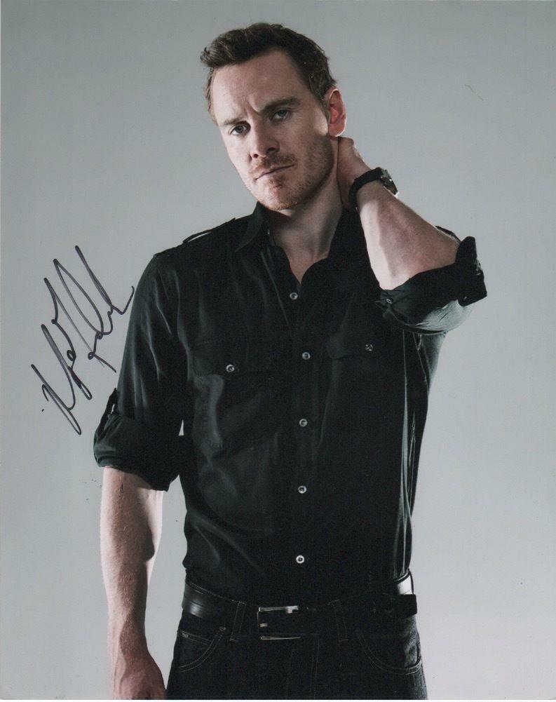 Michael Fassbender Assassin's Creed SIGNED AUTOGRPHED 10 X 8