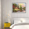 Riverside Cottage-Stamped Cross Stitch 11CT 43*60cm
