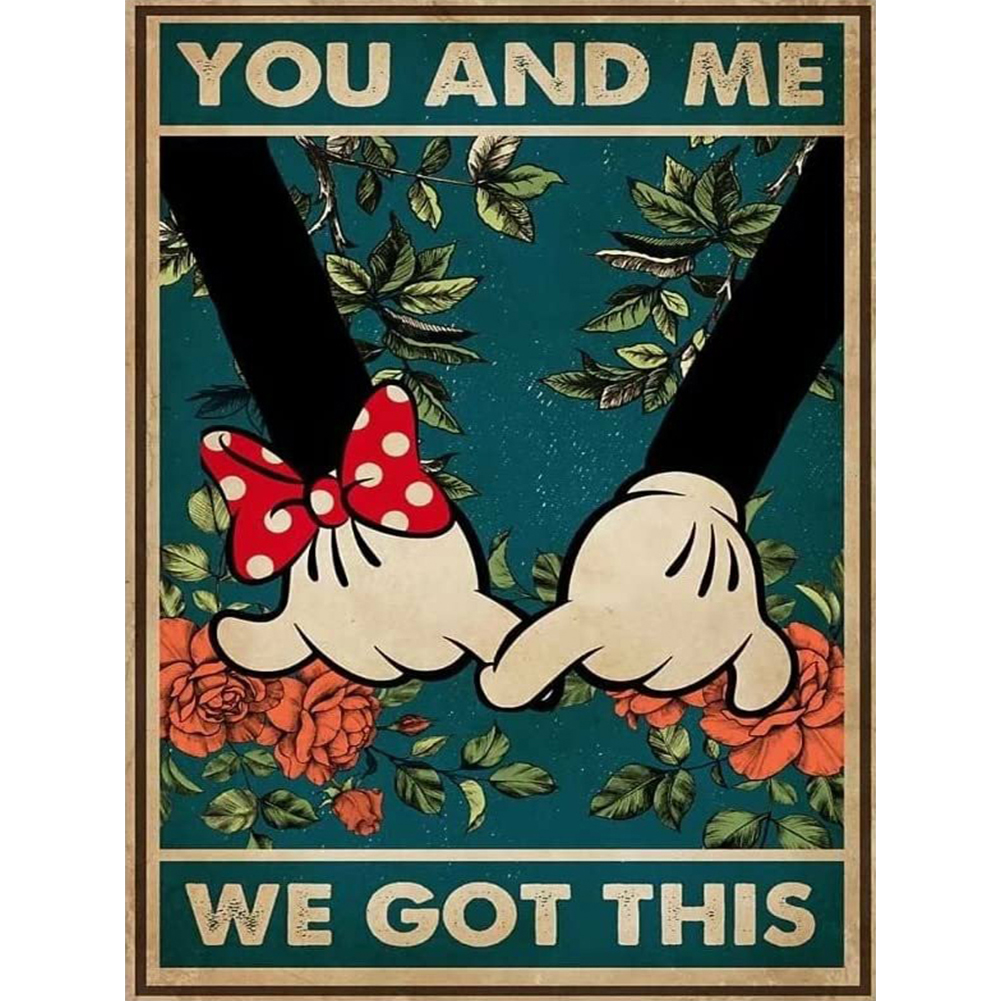 

Cartoon Mouse - Round Drill Diamond Painting - 30*40CM, Round diamond 30*40cm, 501 Original