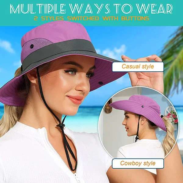 👒Summer Hot Sale - UV Protection Foldable Sun Hat🎉