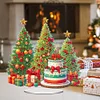 Diamond Painting Acrylic Christmas Tree And Cake Desktop Kits for Home Decor