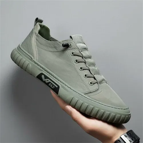Hopomart Shoes New Casual Summer Breathable Canvas Men&rsquo;s Shoes
