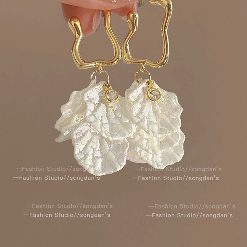 1 Pair IG Style Sweet Flower Bow Knot Inlay Alloy Artificial Pearls Rhinestones Ear Studs