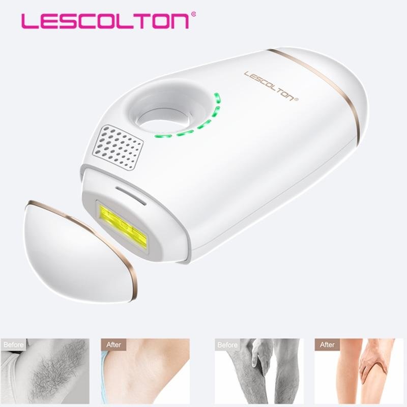 Lescolton IPL Epilator Laser 600000 Flash Depilator for Women Men Bikini Trimmer Permanent Hair Removal Device