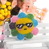 Bead Embroidery - Sunflower Beaded Counted Cross Stitch Keyring