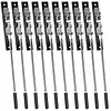 [US Local Warehouse] 10Pcs Flush Mount Extension Bolt with Rod Latch Slide Bolt Lock for French Doors