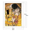 Kmut Kiss - 11CT Stamped Cross Stitch - 35*40cm