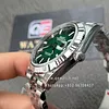 Rolex Datejust 41mm/36mm M126334 on Jubilee with Green Ombr&eacute; Dial and Fluted Bezel Super clone
