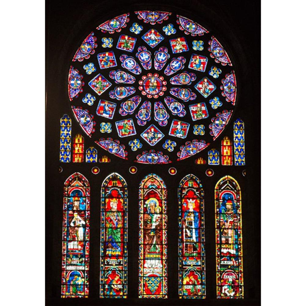 

30*40CM - Round Drill Diamond Painting - Notre Dame de Paris, 501 Original