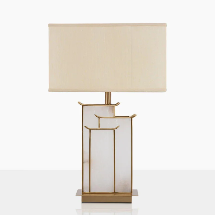 July Vintage Alabaster Table Lamp