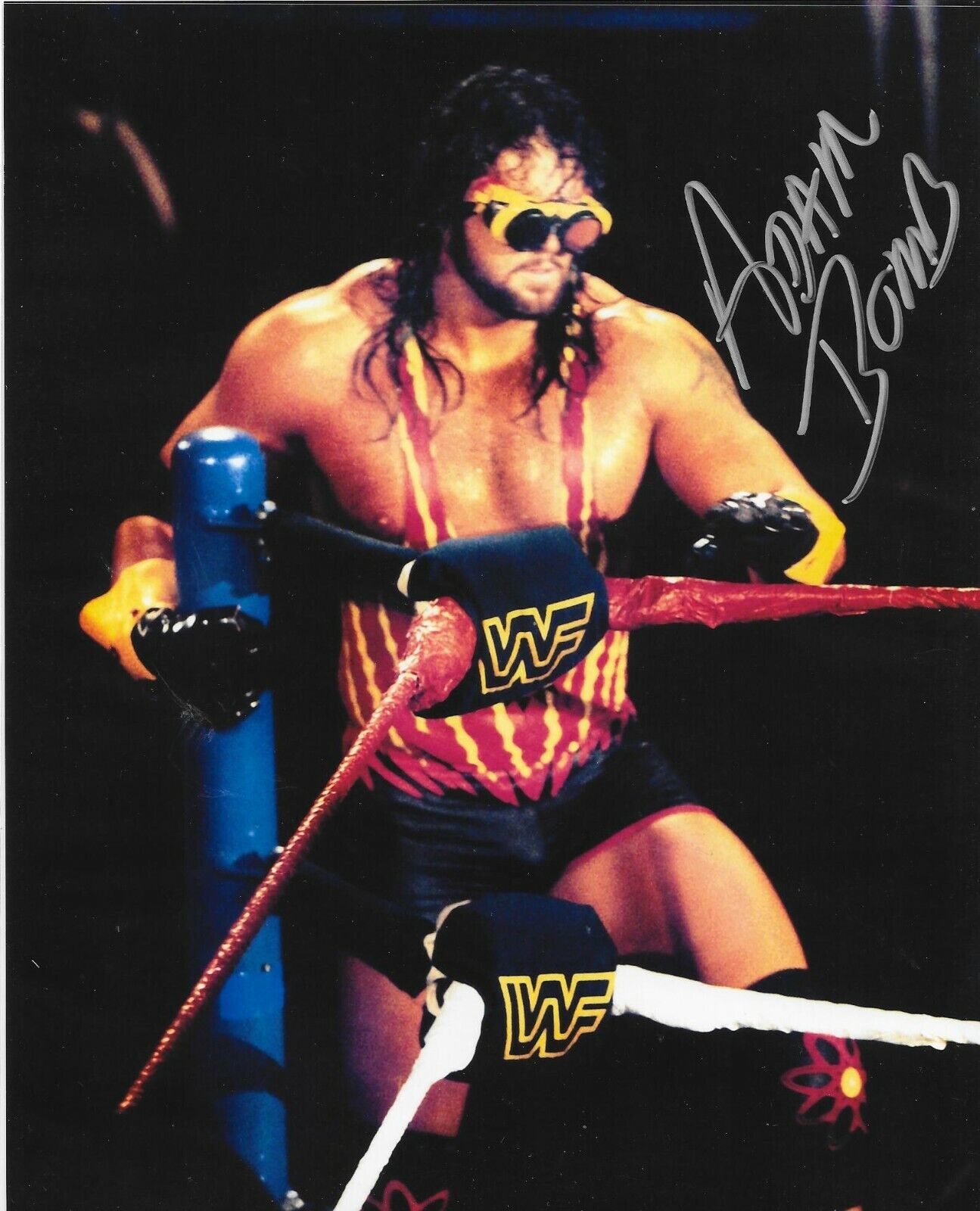 Adam Bomb signed 8x10 Photo Poster painting WcW WWE pro wrestling legend autograph Leaf coa