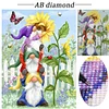 (40*70cm)Tiger - Round Partial AB Drill Diamond Painting