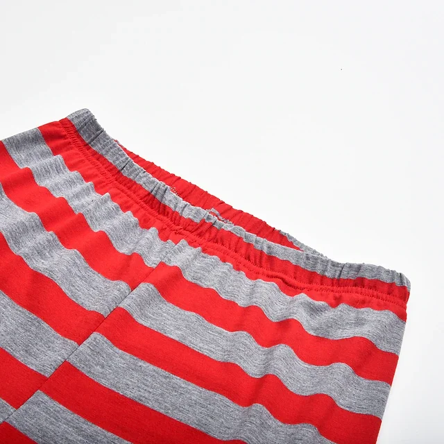 Christmas Matching Pajamas Grinch Print Daily Red Long Sleeve Set