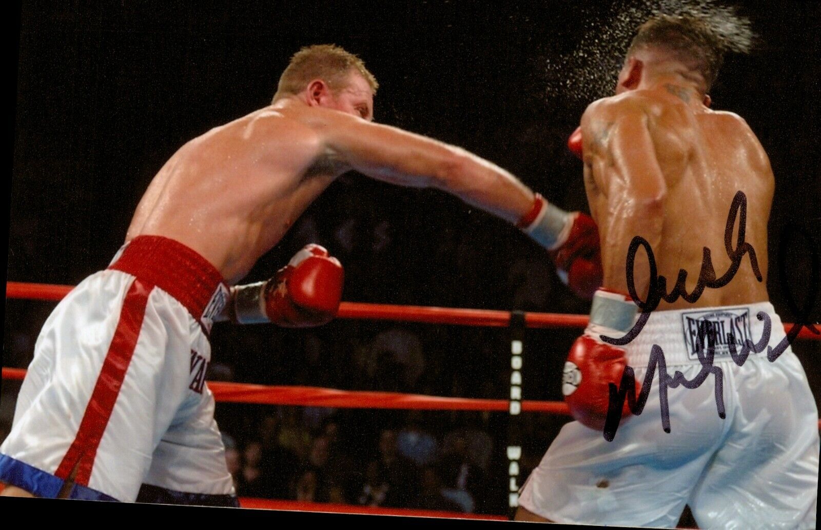 Micky Ward Signed 6x4 Photo Poster painting Boxing WBU Light Welterwight Champ Autograph + COA