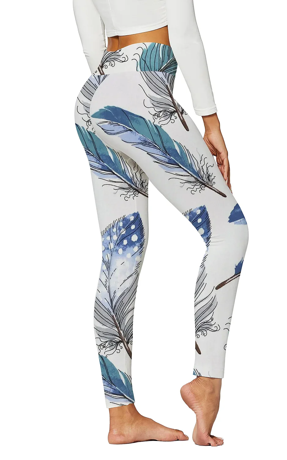 Women's Printed Cropped Leggings