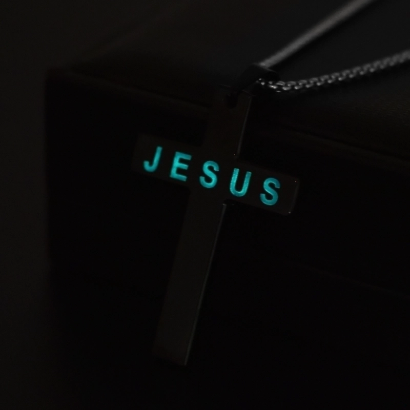 Hip-Hop Retro Cross 304 Stainless Steel Plating 18K Gold Plated Men’s