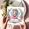 uk.everydayedeals 6Pcs DIY Diamond Painting Greeting Card - Dogs Girls