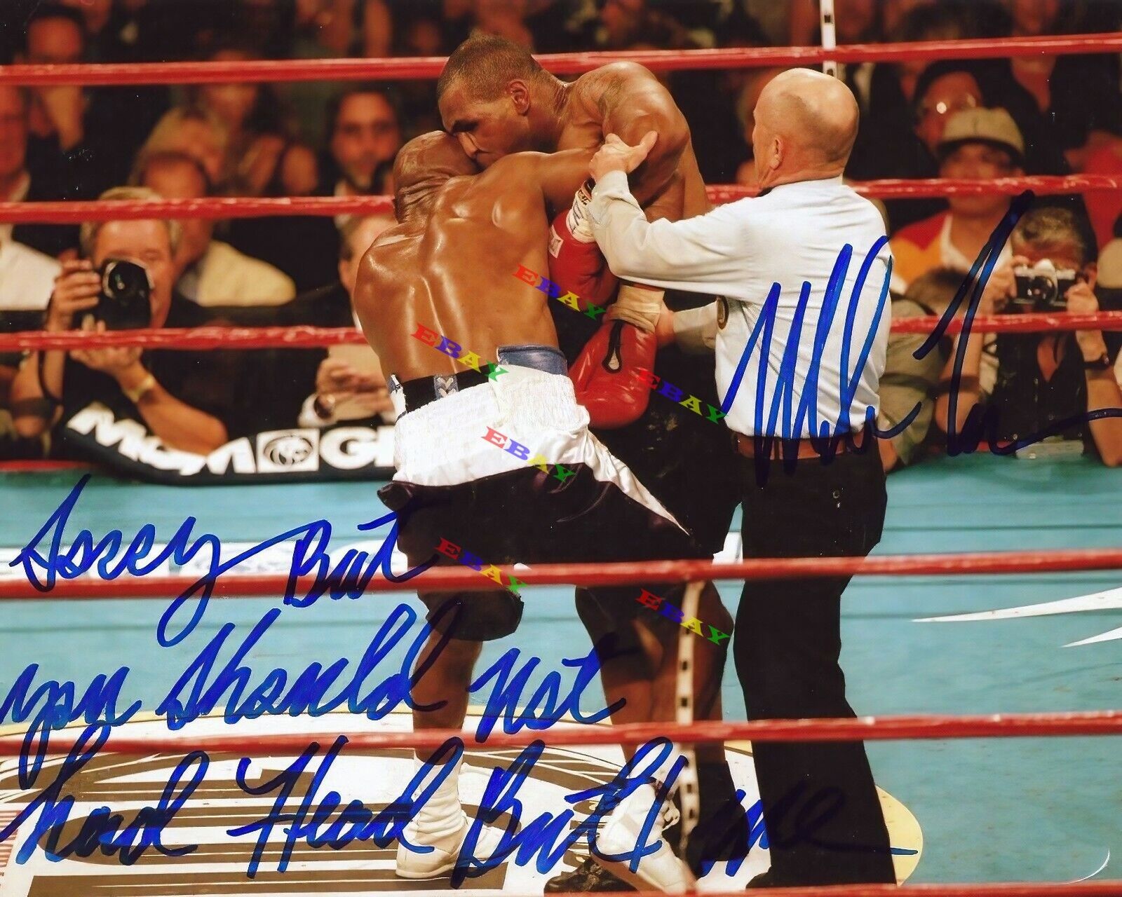 MIKE TYSON Signed Autographed 8x10 Photo Poster painting Reprint