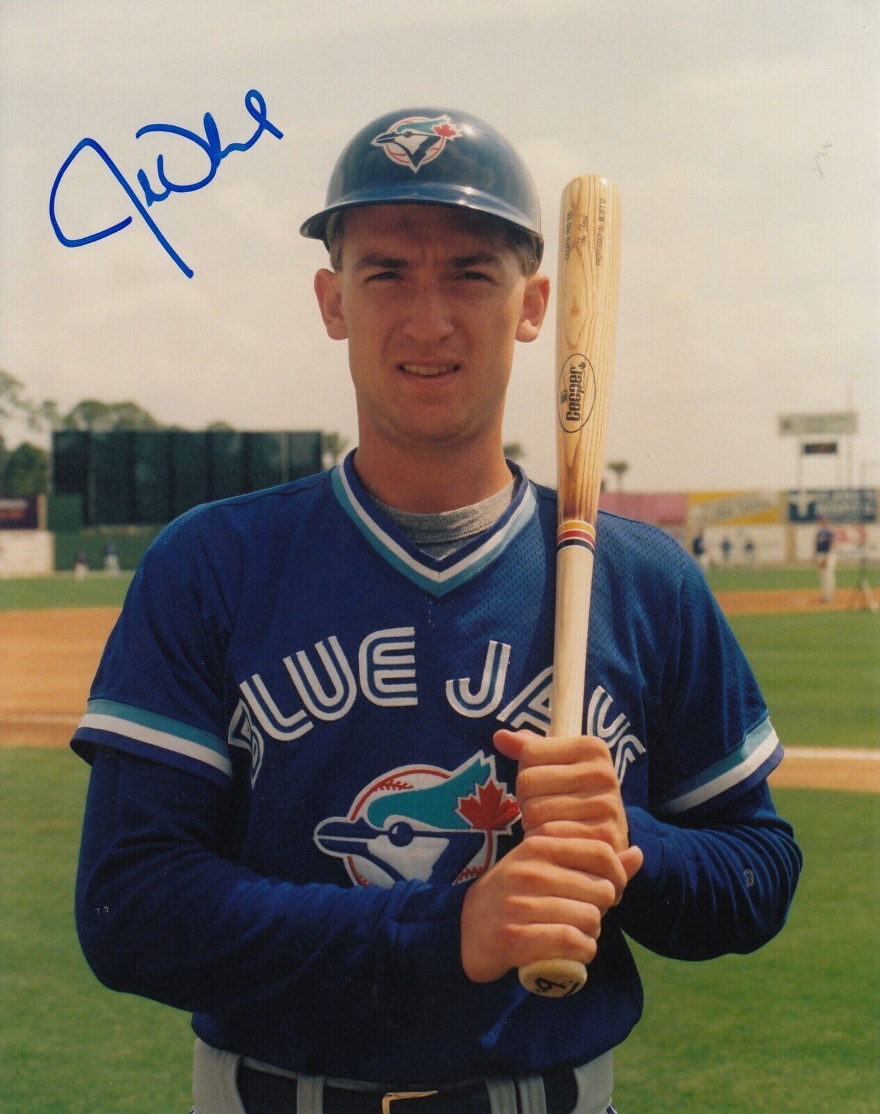 John Olerud #0 8x10 Signed w/ COA Toronto Blue Jays 031019