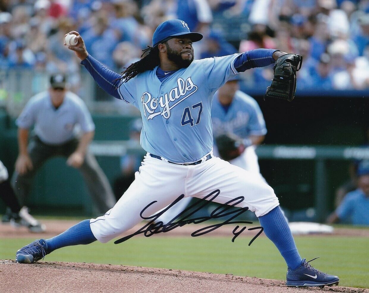 JOHNNY CUETO SIGNED AUTOGRAPH 8X10 Photo Poster painting