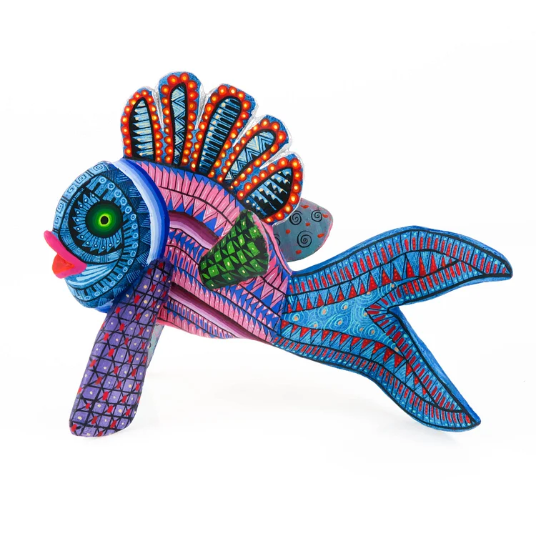 Beautiful Fish - Oaxacan Alebrije Wood Carving