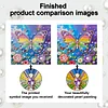 Butterfly Art Diamond Painting Kit for Adults Home Decor 25x25cm With Frame