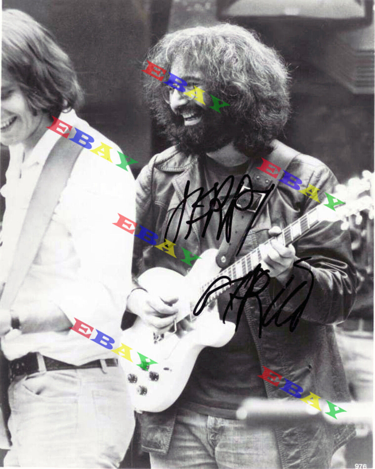 Grateful Dead Jerry Garcia Autographed signed 8x10 Photo Poster painting Reprint