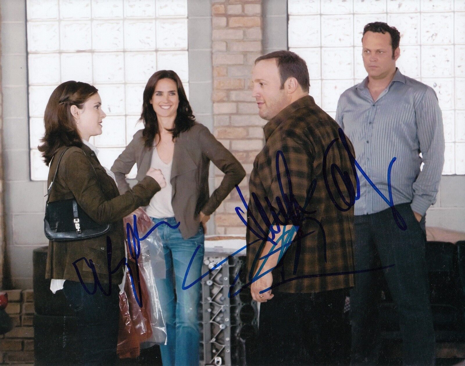 THE DILEMMA cast signed 8X10 Photo Poster painting W/COA (VAUGHN, RYDER, JAMES, & CONNELLY) RARE