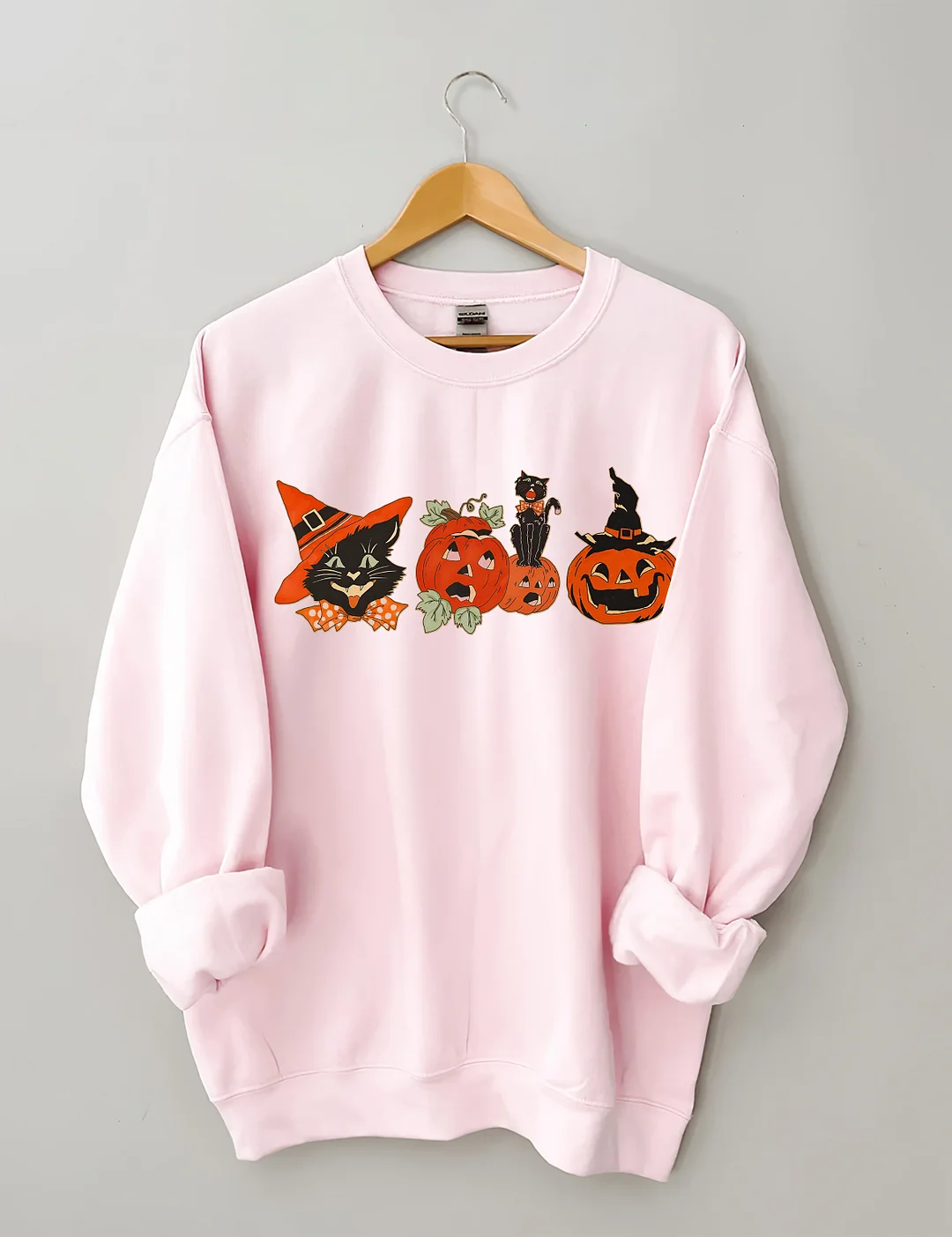 Halloween Cat Sweatshirt