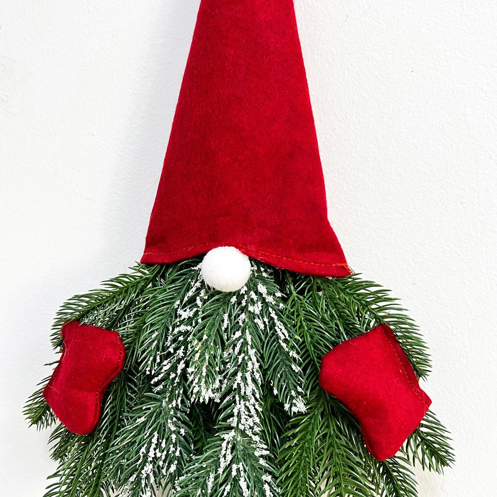 Faceless Gnome Christmas Wall Door Decoration Pendant