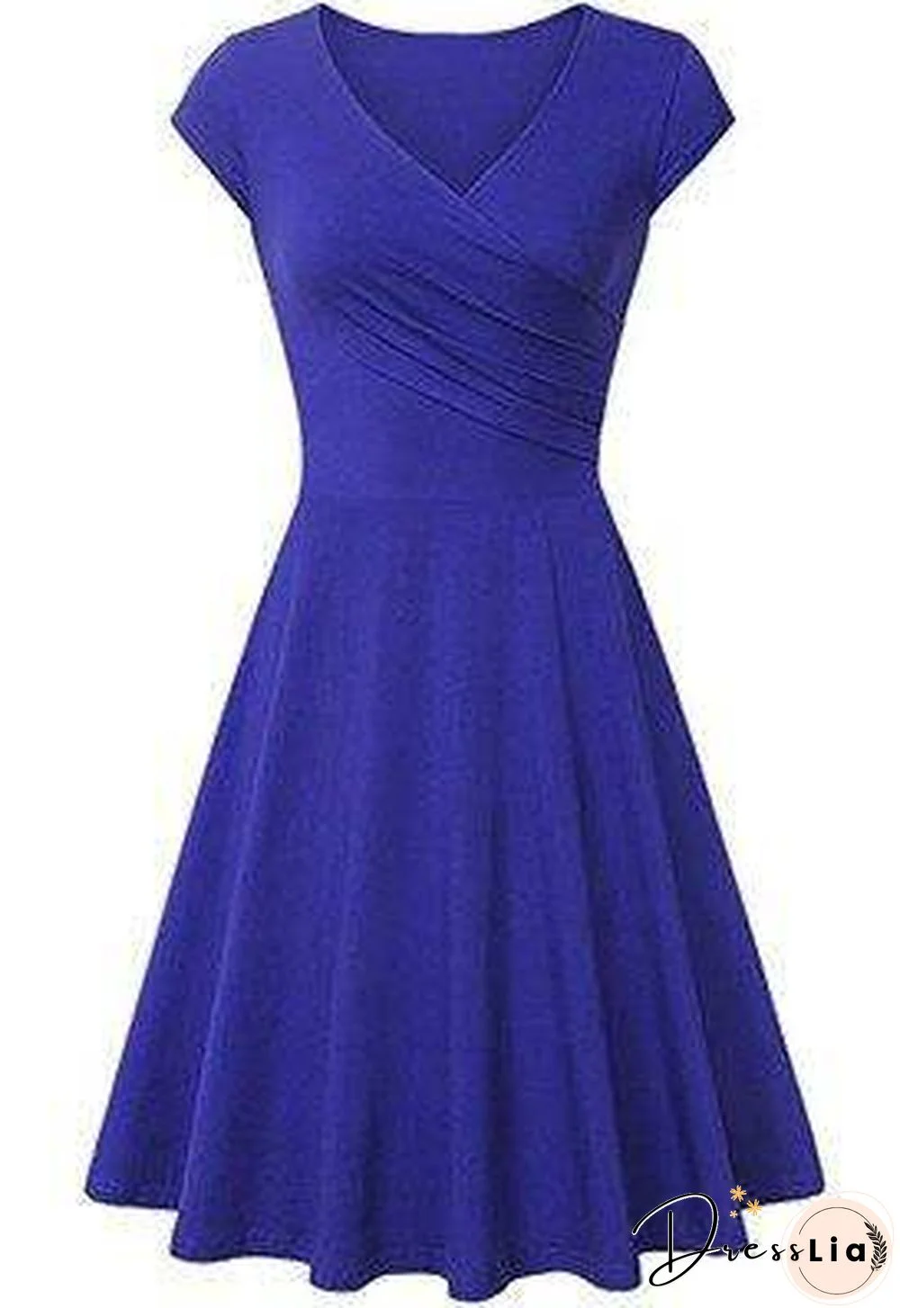 Summer Dress Women New Green 16 Colors Pleated Dresses Black Plus Size V Neck Fashion Slim Clothing Vestidos Feminina CX800