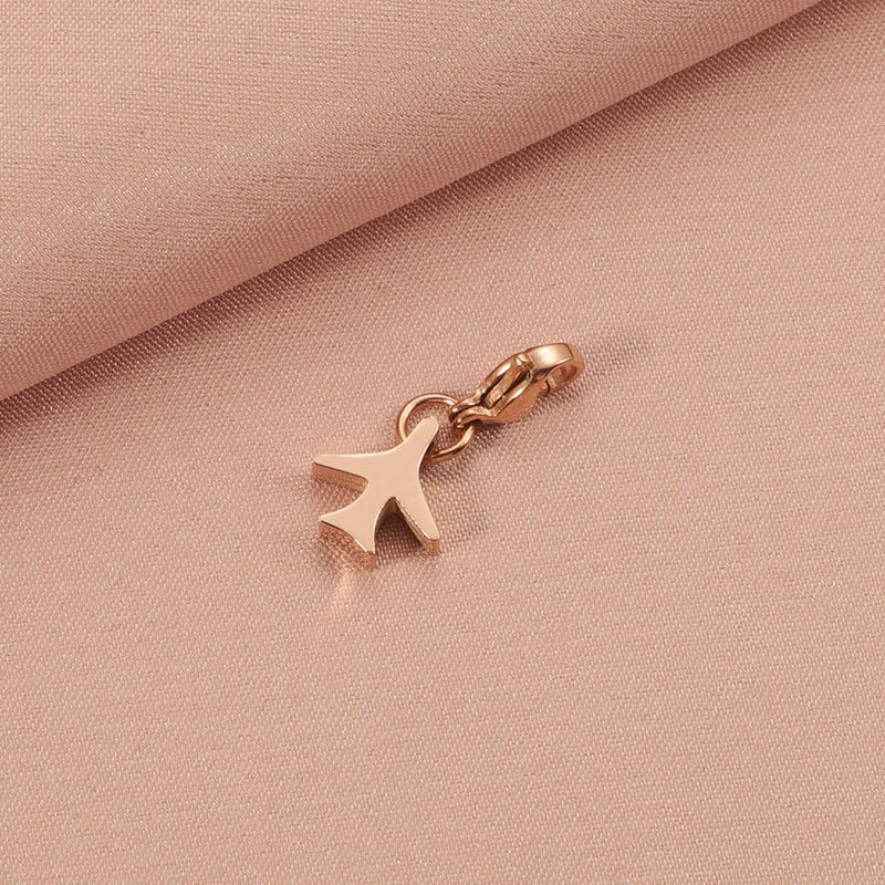 1 Piece 304 Stainless Steel Solid Color Pendant