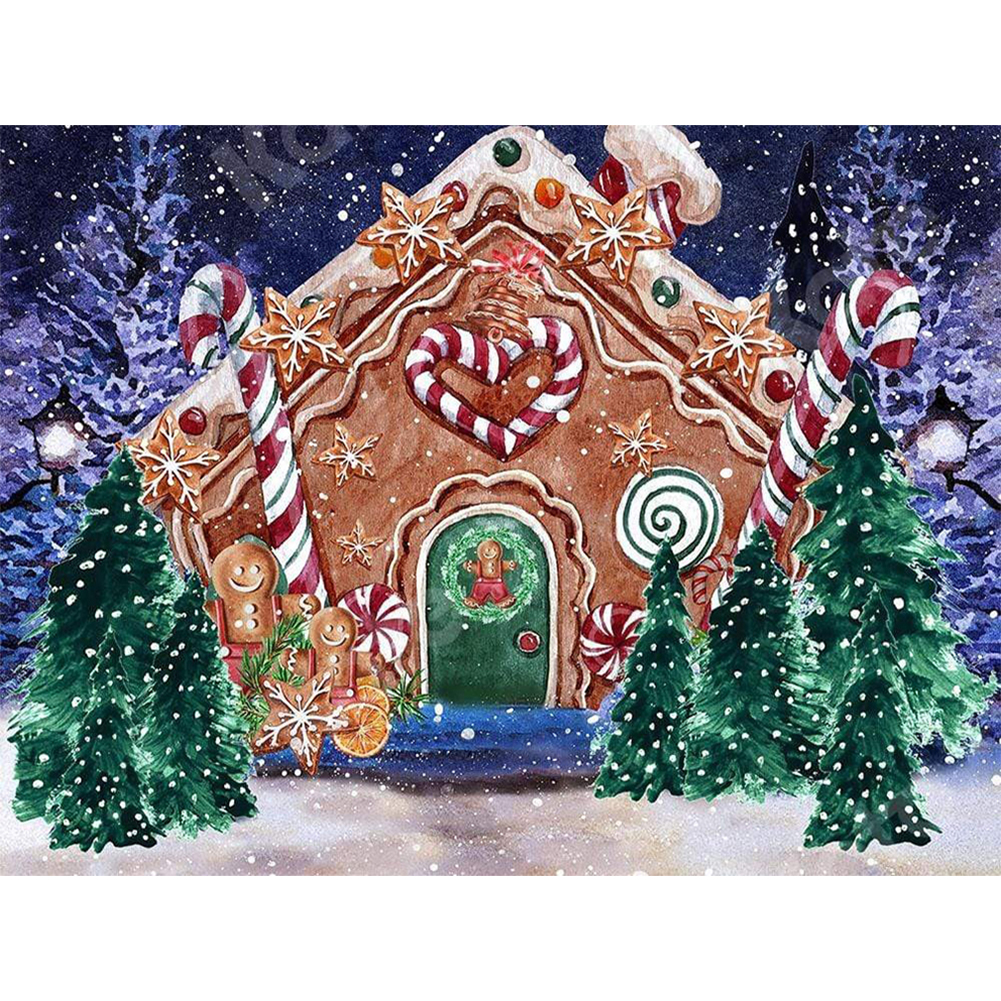 

Christmas - Round Drill Diamond Painting - 40*30CM, 501 Original
