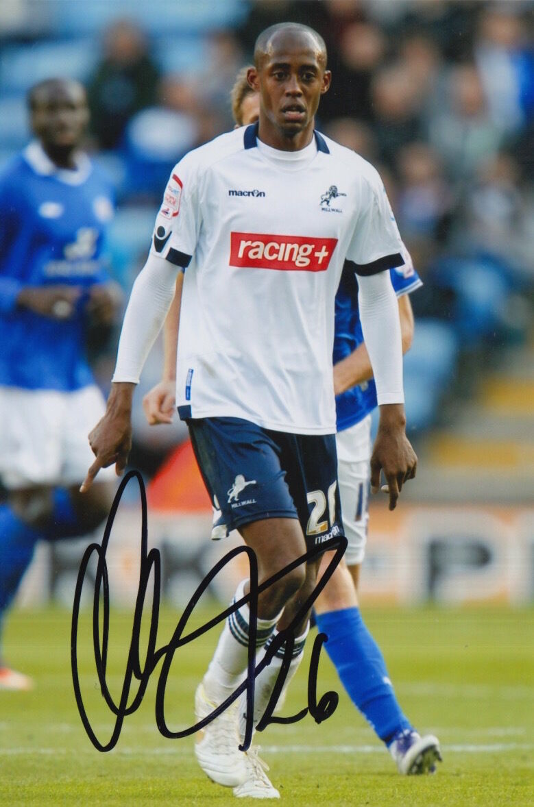 MILLWALL HAND SIGNED NADJIM ABDOU 6X4 Photo Poster painting 3.