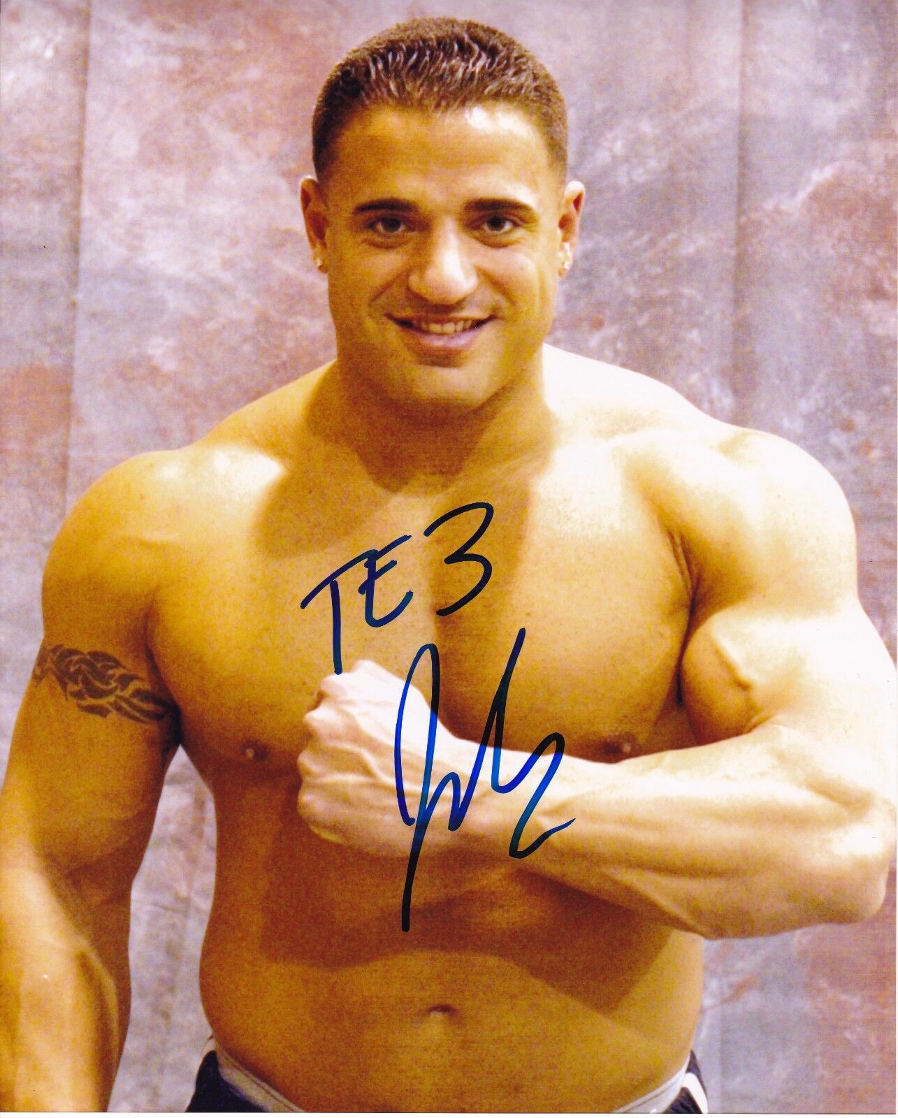 Jonah autographed 8x10 #3 TNA Tough Enough 3  Shipping