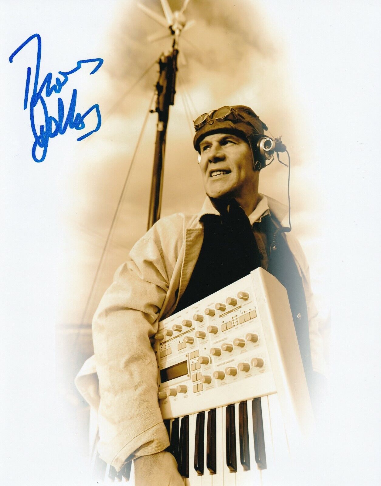 Thomas Dolby REAL hand SIGNED 8x10 Photo Poster painting #1 COA Autographed