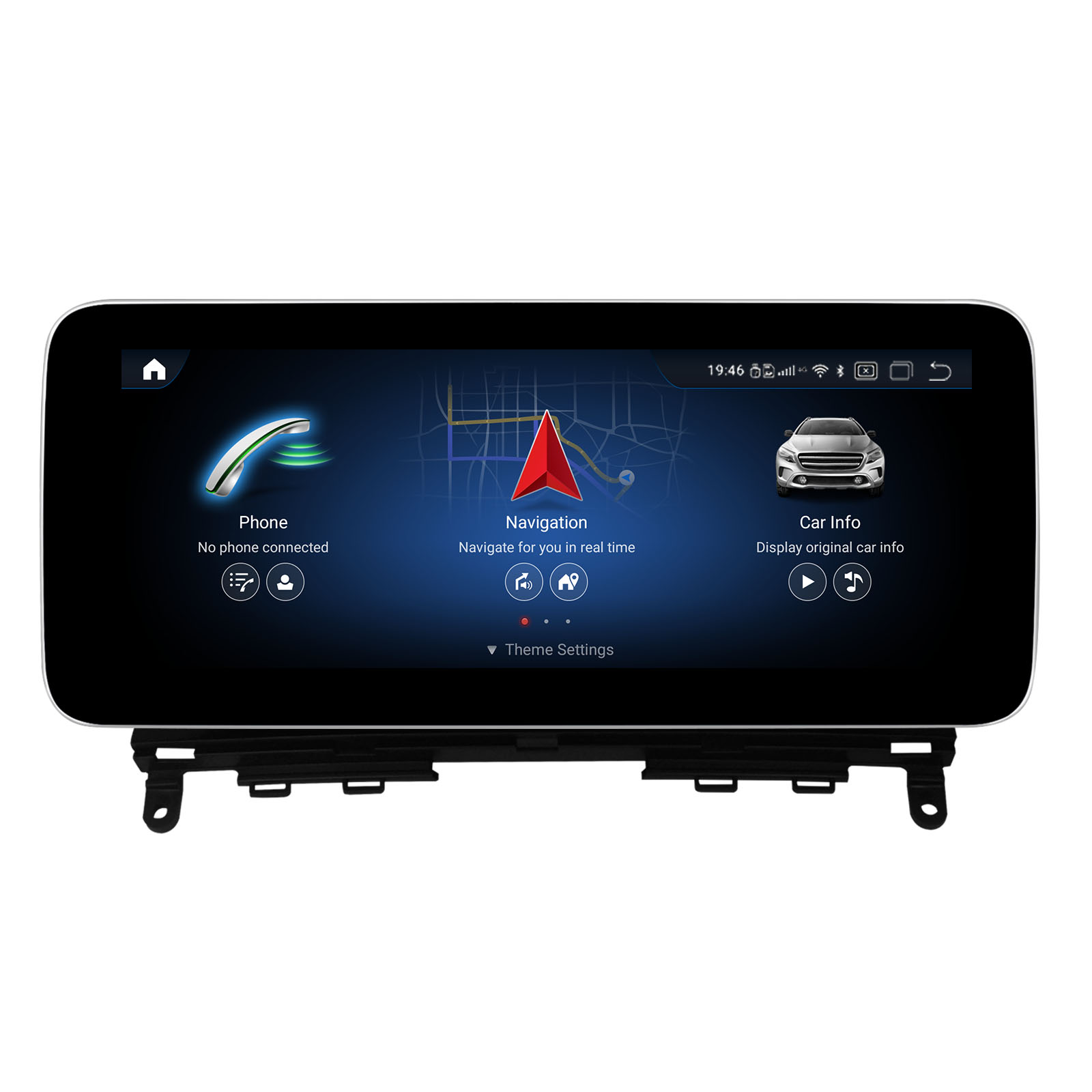 Monitor de pantalla para Android de 10,25 pulgadas HD1920 4G LTE  reproductor multimedia de navegación GPS para Mercedes Benz C180 C200 C280  C300 C350