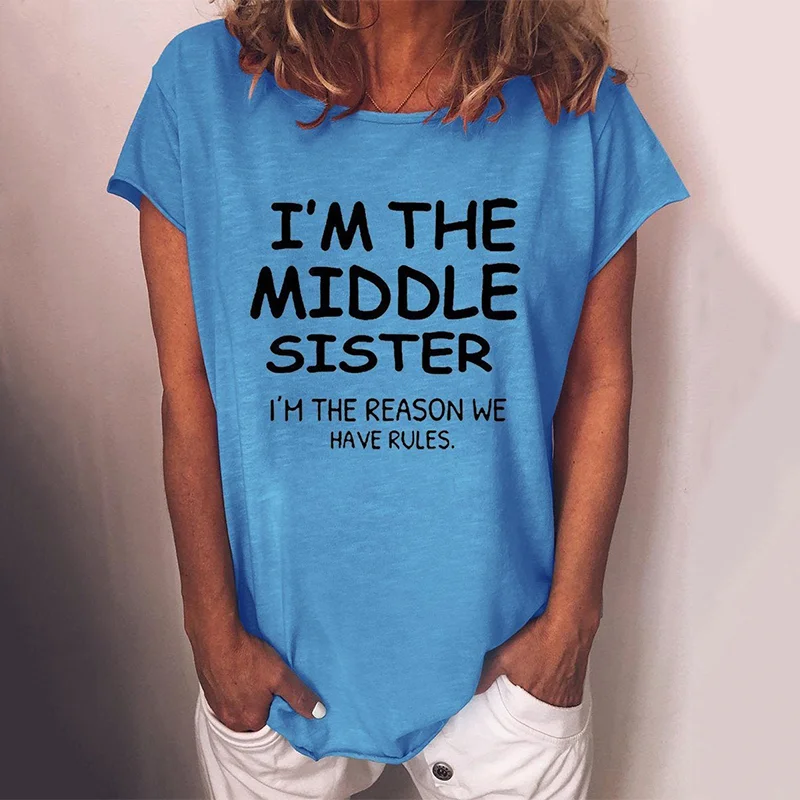 I'm The Middle Sister Women's T-shirt