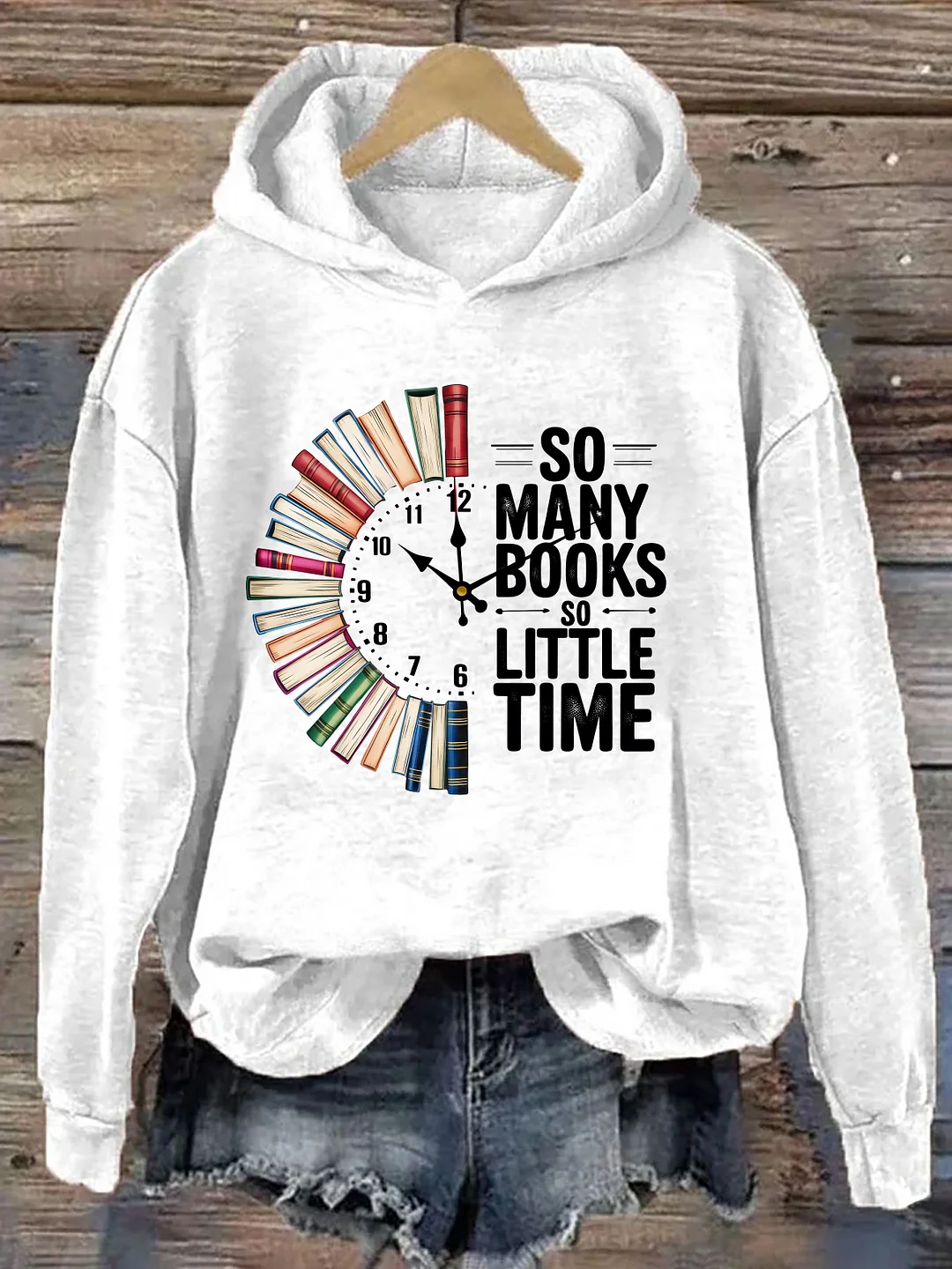 So Many Books So Little Time Hoodie