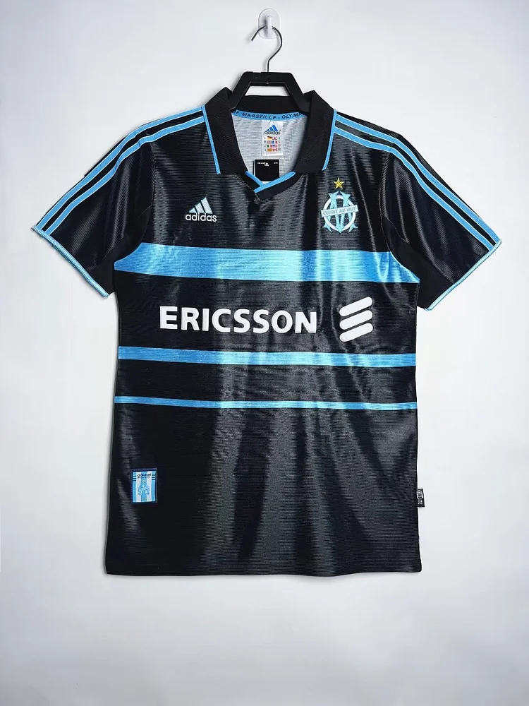 1999/00 Marseille second away retro jersey 1:1 Thai quality