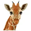 Giraffe - 9CT Partial Beaded Cross Stitch Kit(26x30cm)